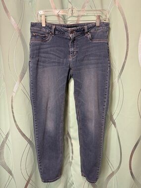 White House Black Market Women's Blue Skinny Jeans